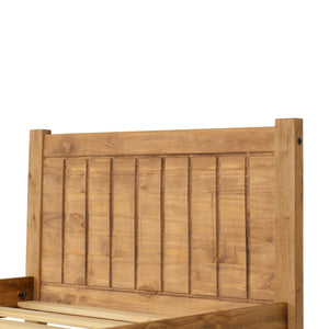 Maya 3FT Bed - Distressed Waxed Pine