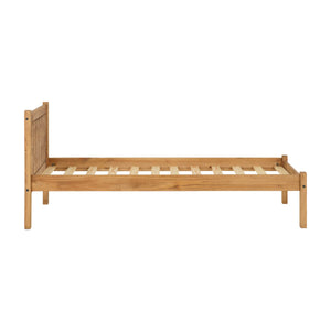 Maya 3FT Bed - Distressed Waxed Pine