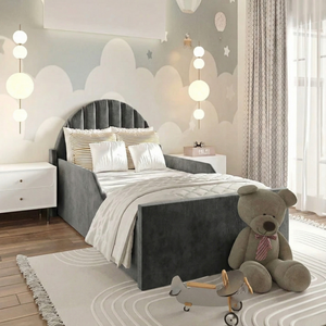 Plush Velvet Charcoal