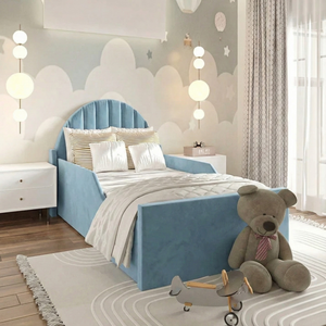 Plush Velvet Ice Blue