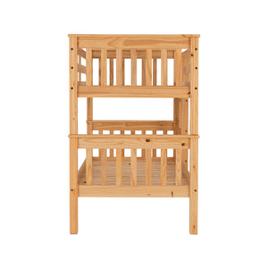 Neptune 3FT Bunk Bed - Oak Effect