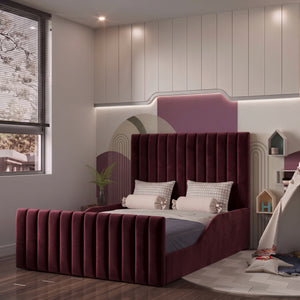 Plush Velvet Burgundy