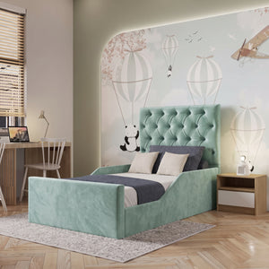 Plush Velvet Seafoam