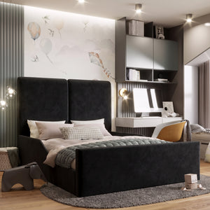 Plush Velvet Black