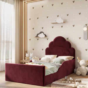 Plush Velvet Burgundy