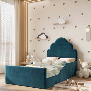 Plush Velvet Midnight Blue