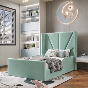 Plush Velvet Seafoam