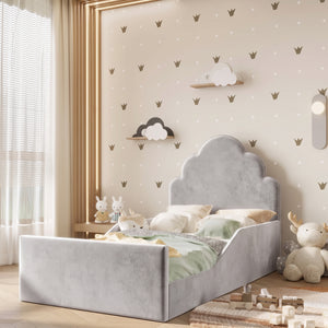 Plush Velvet Silver