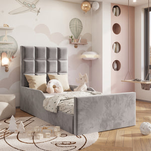 Plush Velvet Silver