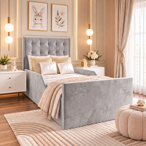 Plush Velvet Silver