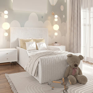 Plush Velvet White