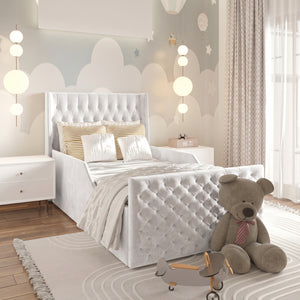 Plush Velvet White
