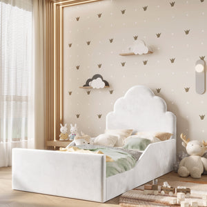 Plush Velvet White