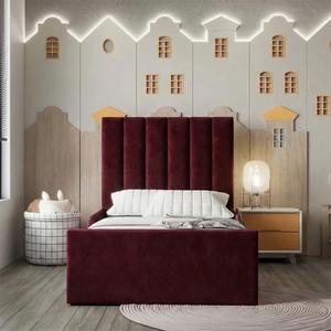 Plush Velvet Burgundy