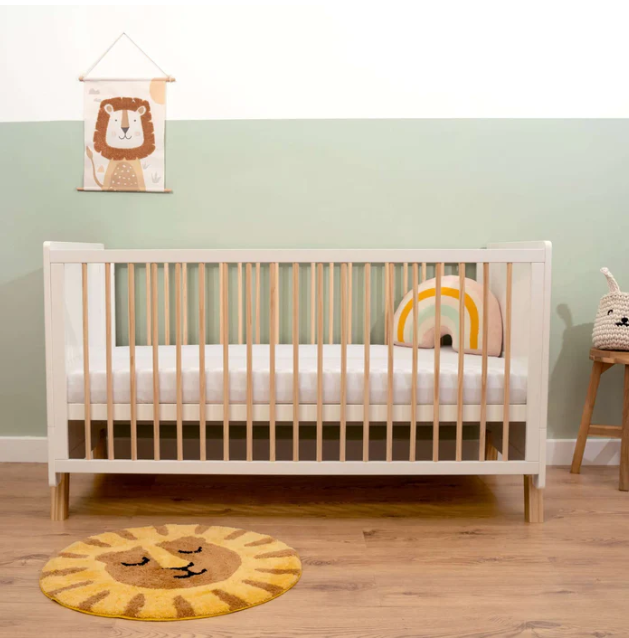 Clair De Lune Essential Cot Bed - White