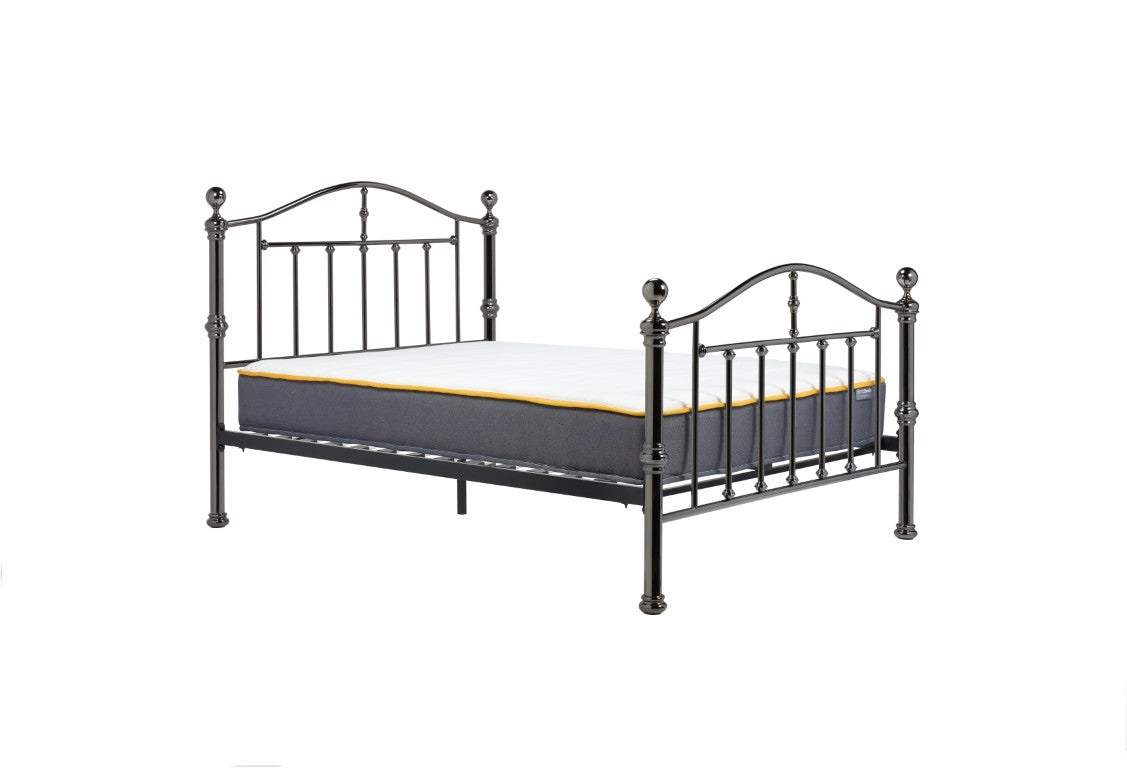 Victoria Bed Black Nickel