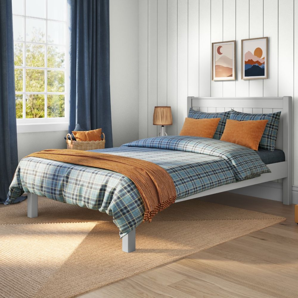 Classic Grey Low End Small Double 120x190cm