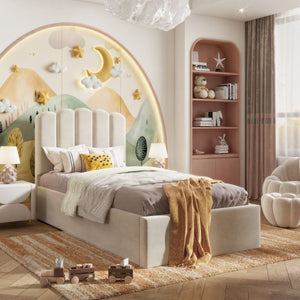 Plush Velvet Ivory