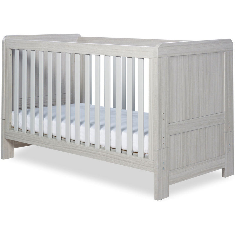 Ickle Bubba Pembrey Cot Bed - Ash Grey