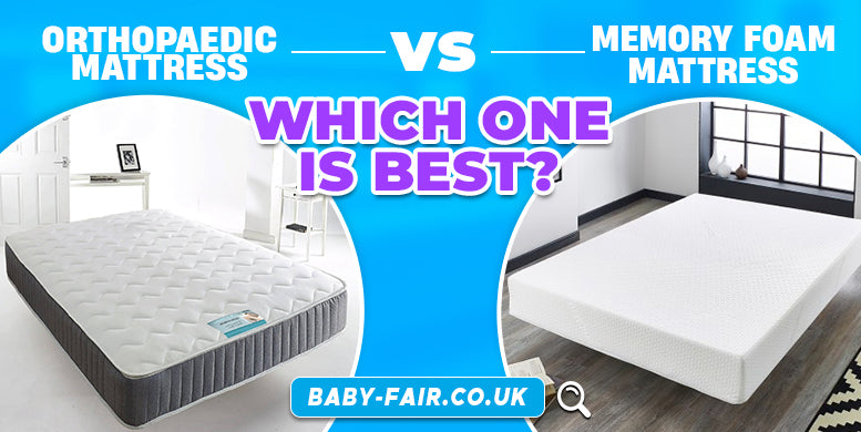 Orthopaedic mattress vs memory foam mattress: Which one is best?