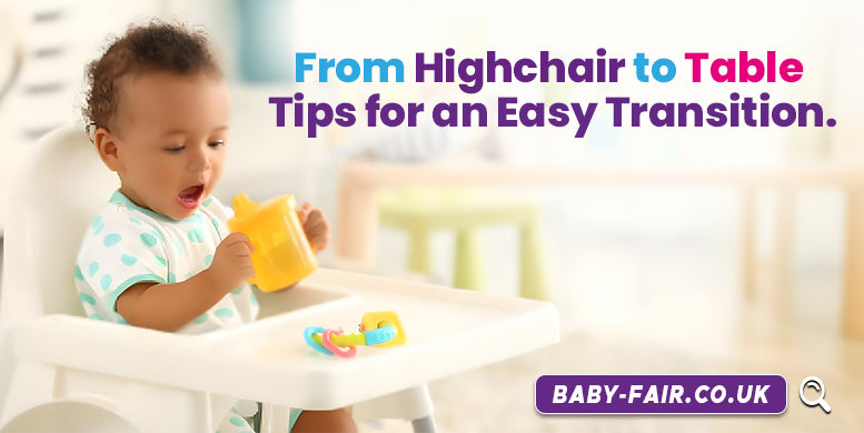 From highchair to table - Tips for an easy transition