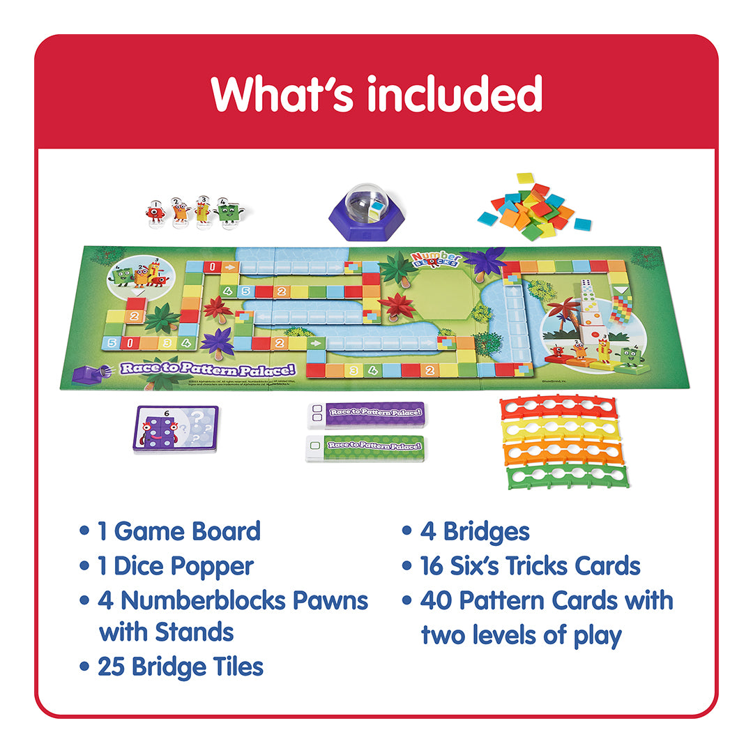 Numberblocks Race to Pattern Palace