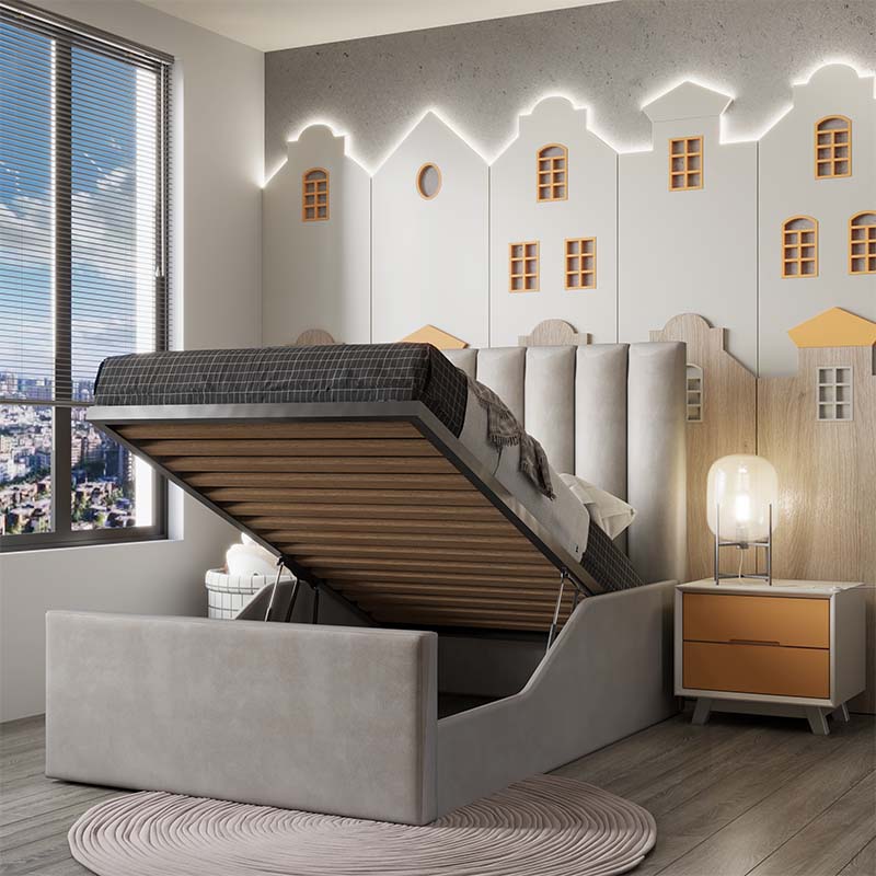 Prestige Lined Kids Bed features