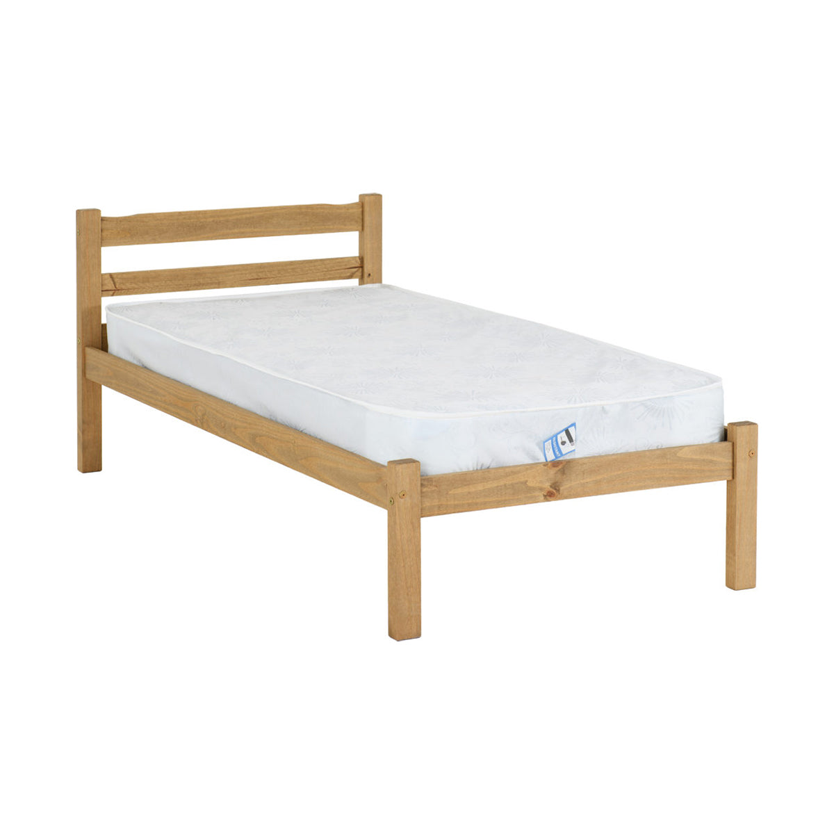 Panama 3FT Bed - Natural Wax