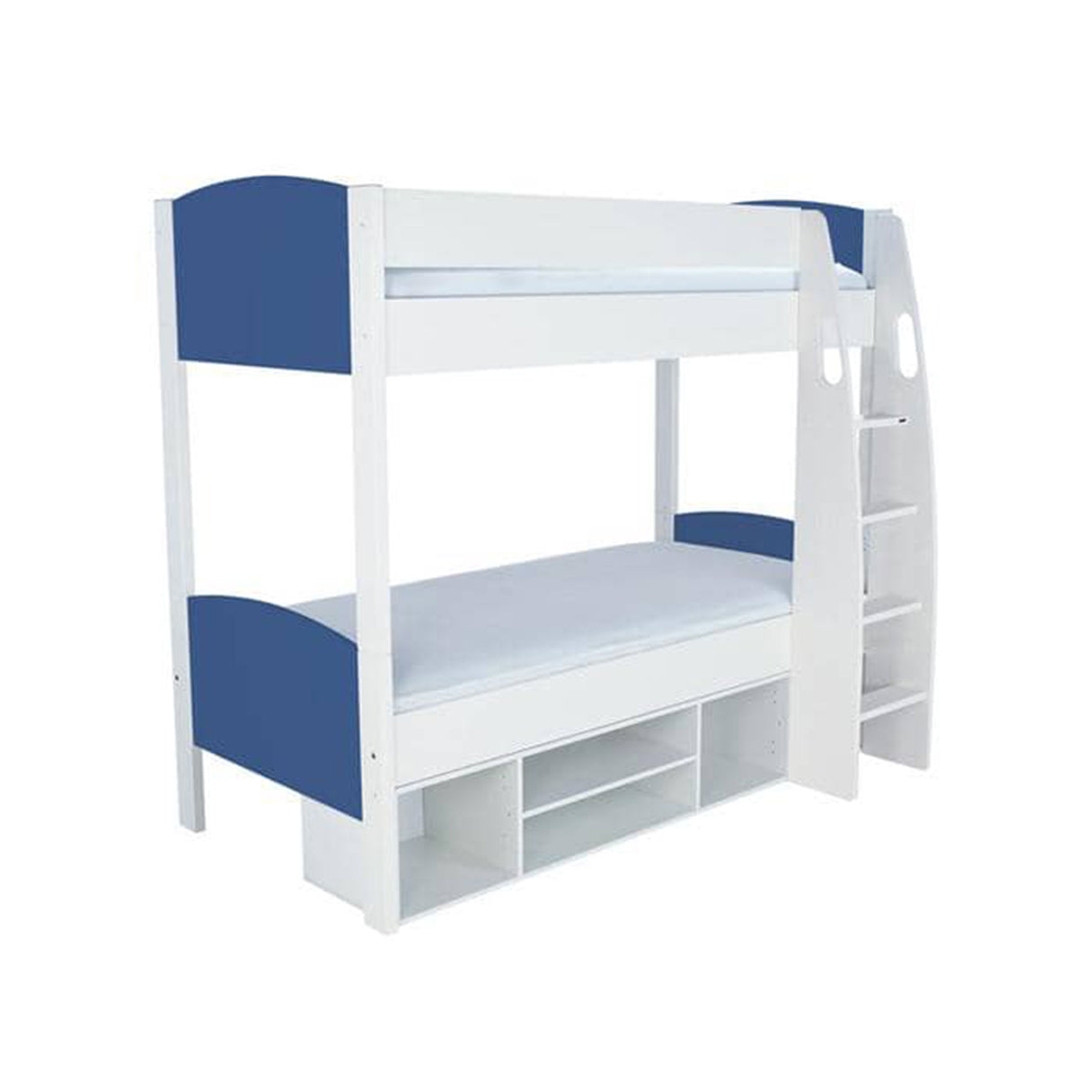 Stompa UNOS Detachable Storage Bunkbed Round Blue - No Doors