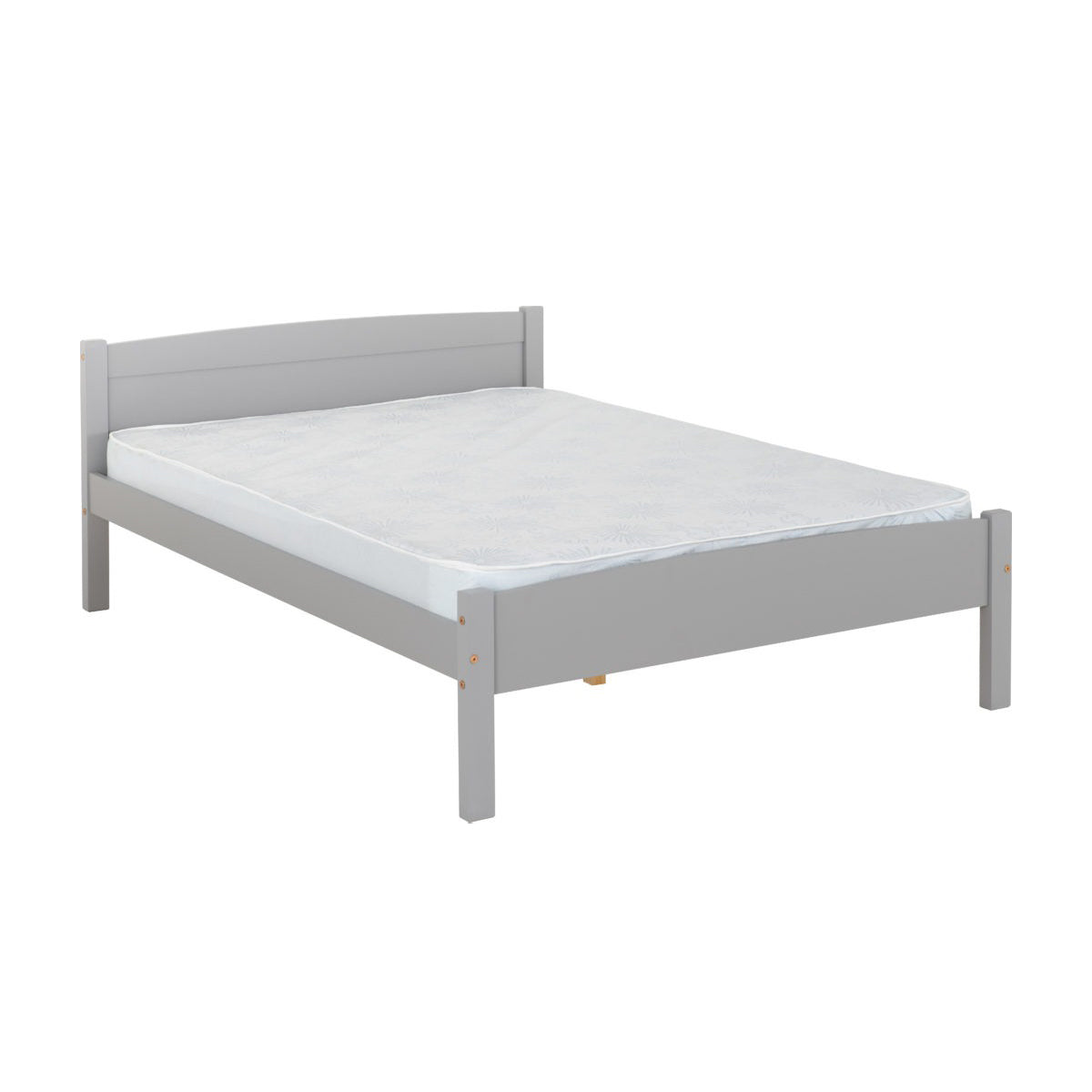 Amber 4FT6 Bed - Grey Slate