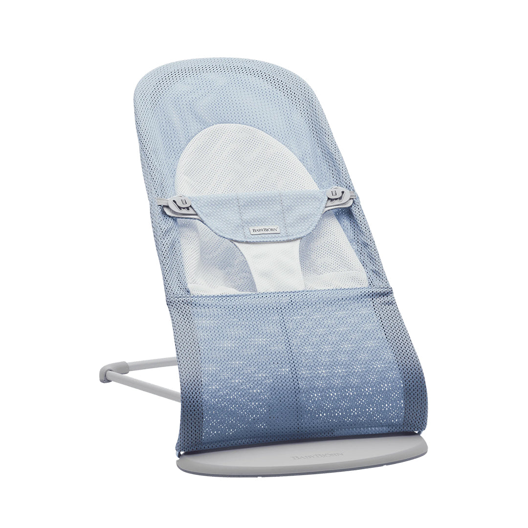 BabyBjörn Baby Bouncers Balance Soft- 3D Mesh, Sky Blue/White