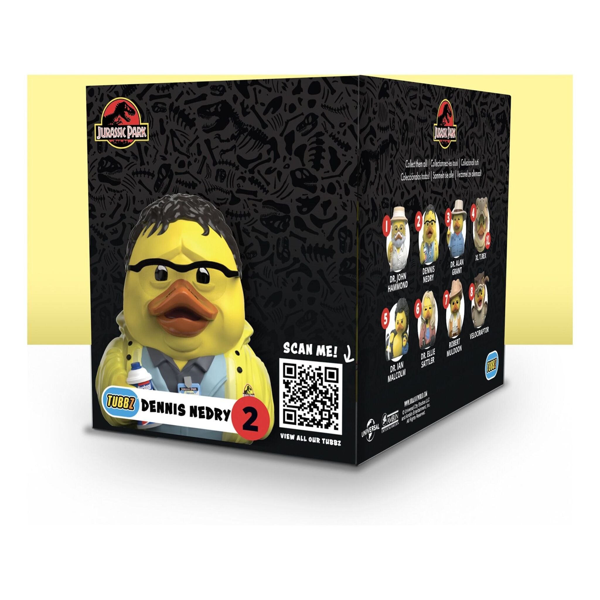 Jurassic Park - Dennis Nedry - Boxed Tubbz