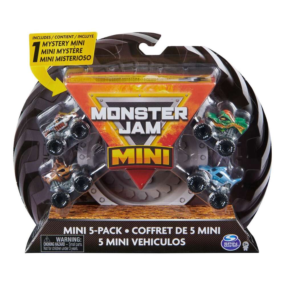 Monster Jam Minis 5 Pack
