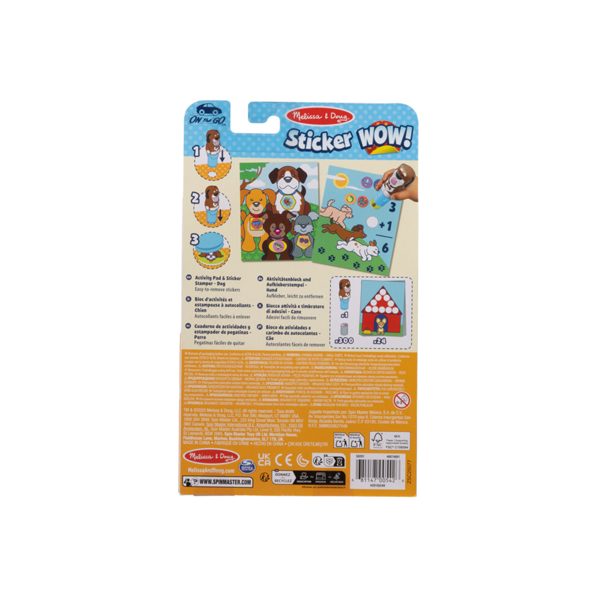 Melissa & Doug - St/Wow! Pad/Stamp Dog