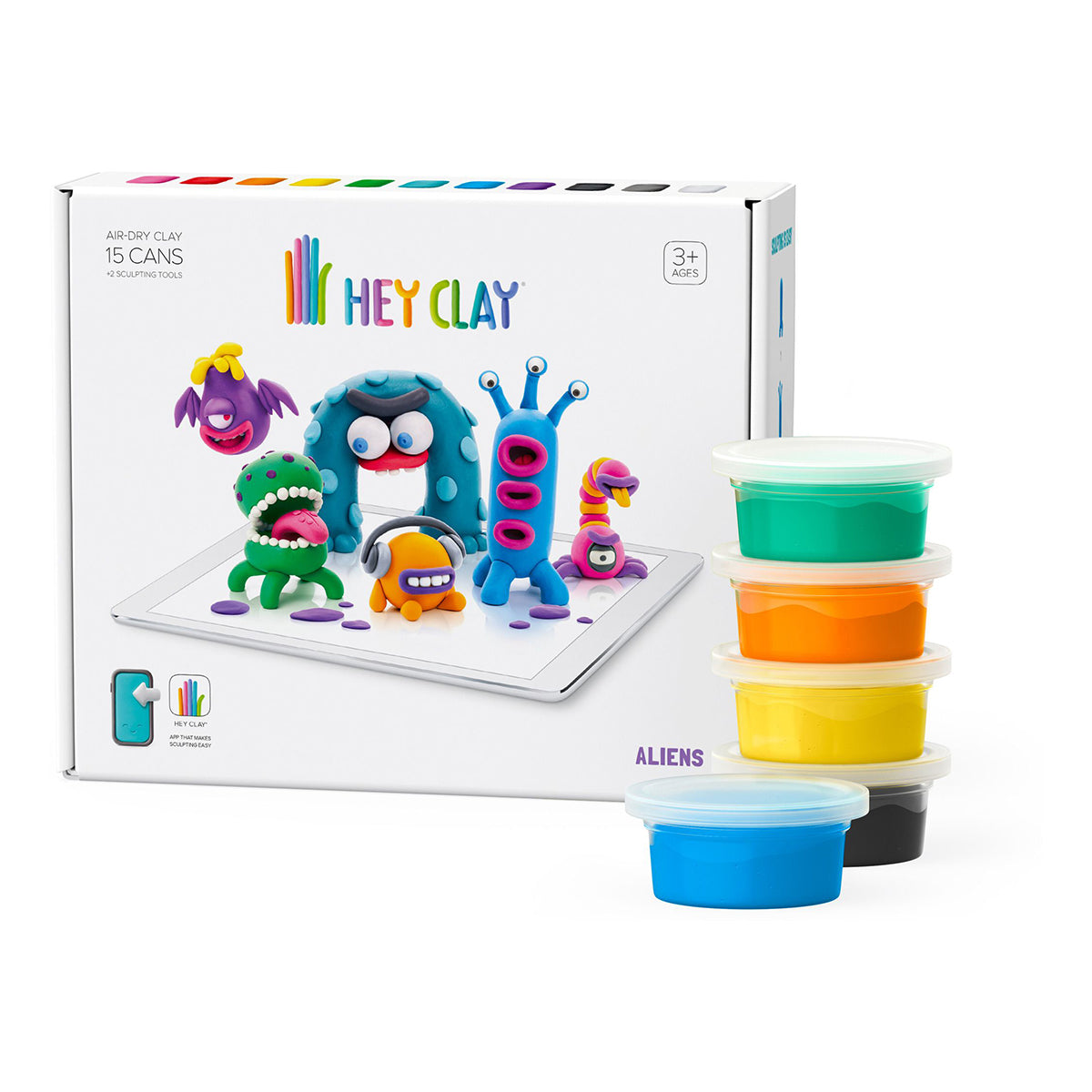 Hey Clay Aliens Set