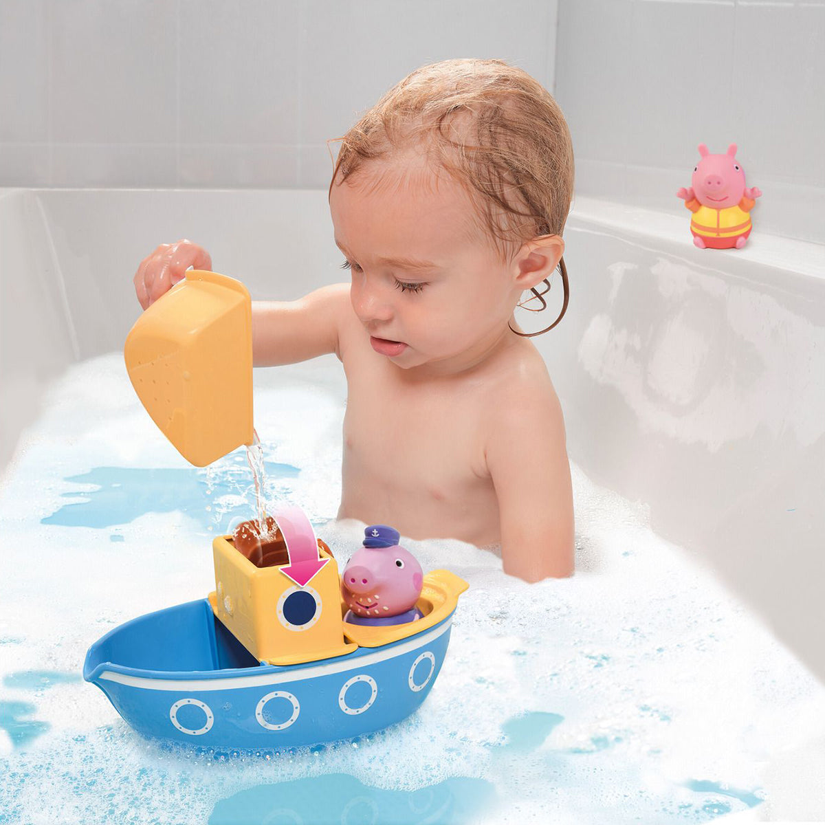 Toomies Grandpa Pig's Splash & Pour Boat