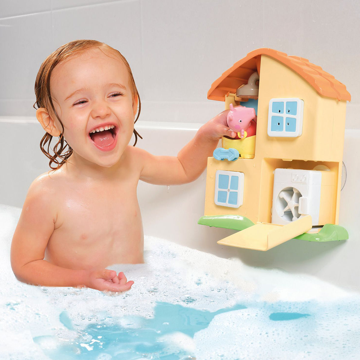Toomies Peppa's House Bath Playset