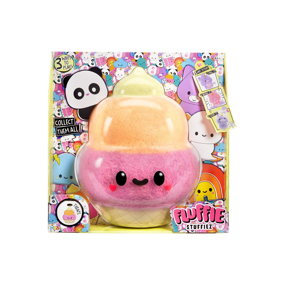 Fluffie Stuffiez Large Collectible Ice Cream Plush