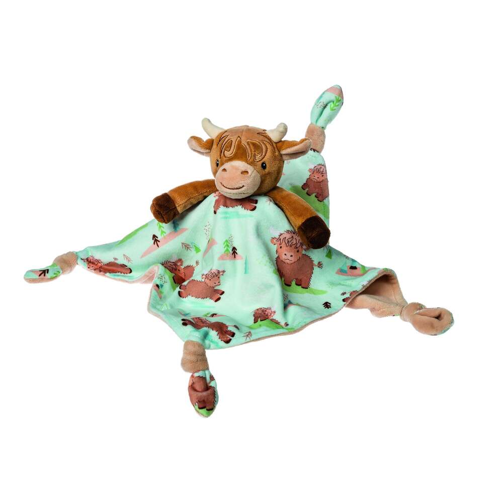 Mary Meyers Hetty Highland Cow Blankie
