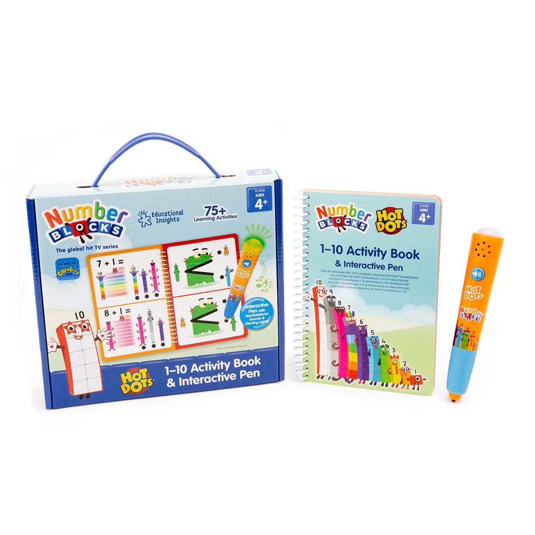Numberblocks 1-10 Activity Book & Interactive Pen