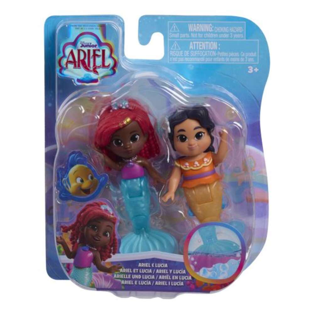 Disney Ariel Jr 2-Pack Figure Set Assortment