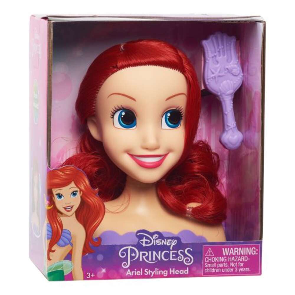 Disney Princess Small Styling Head Ariel