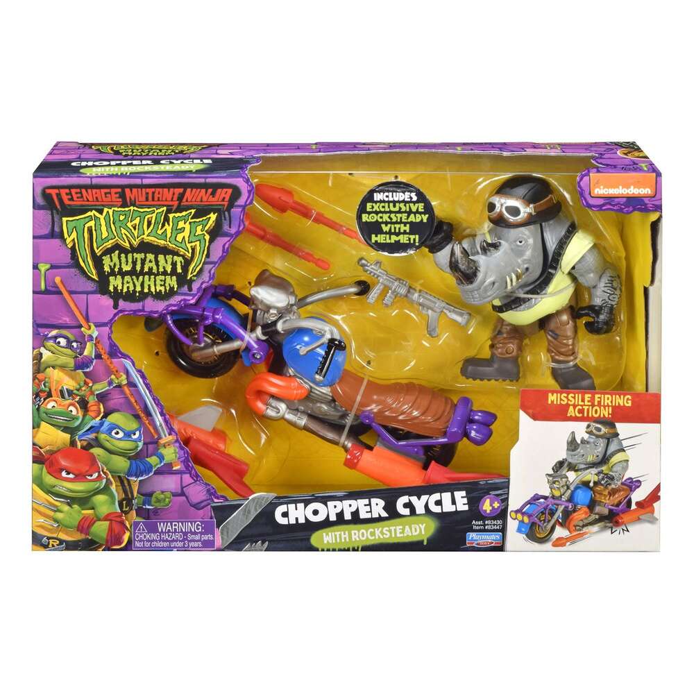 TMNT Movie Rocksteady Cycle