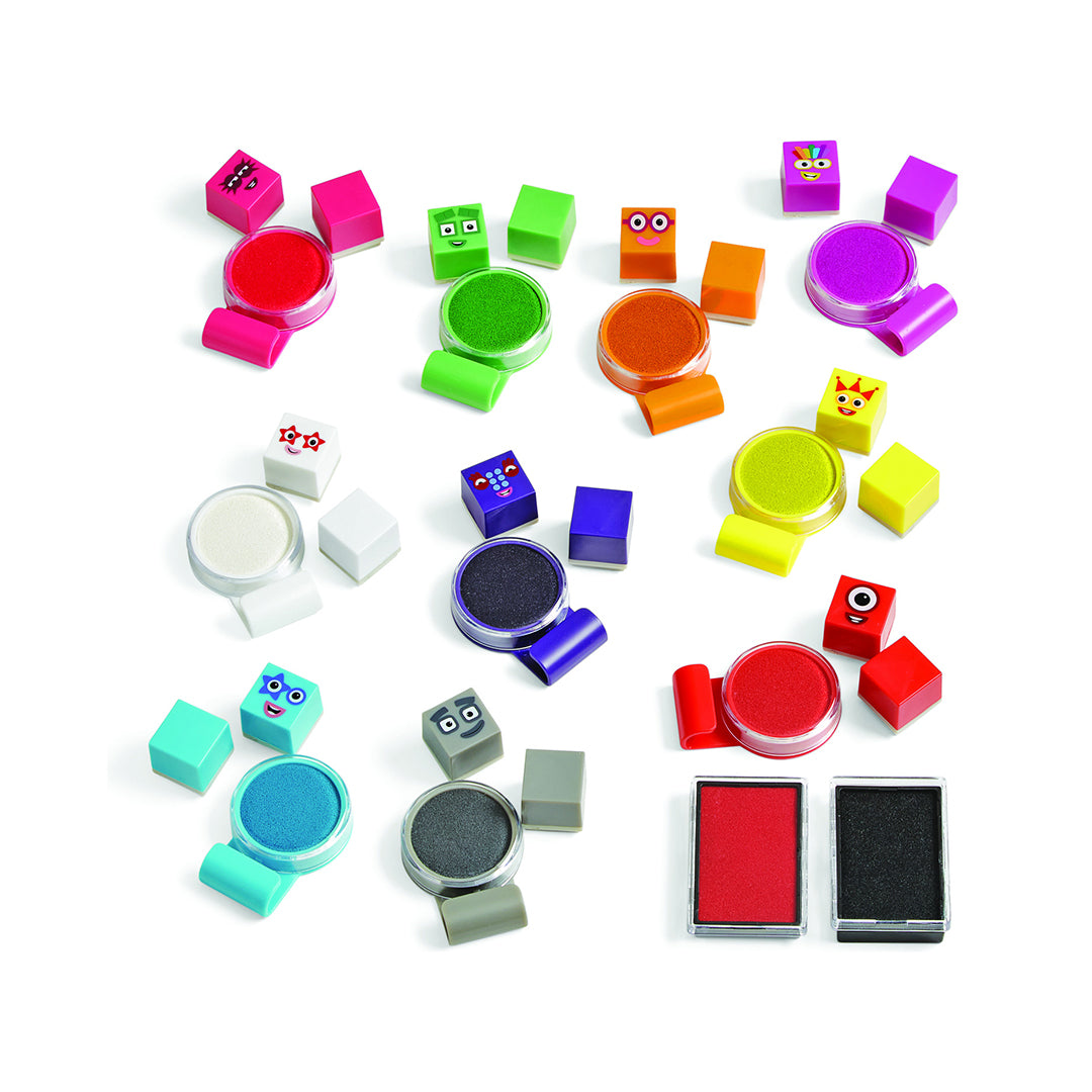Numberblocks Stampoline Park Stamp Activity Set
