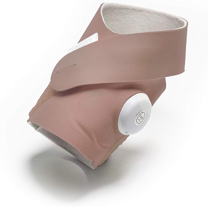 Owlet Extra Fabric Sock - Dusty Rose