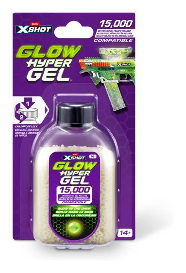 XShot Hyper Gel Glow Pellet Refill Pack (15,000 Hyper Gel Pellets)