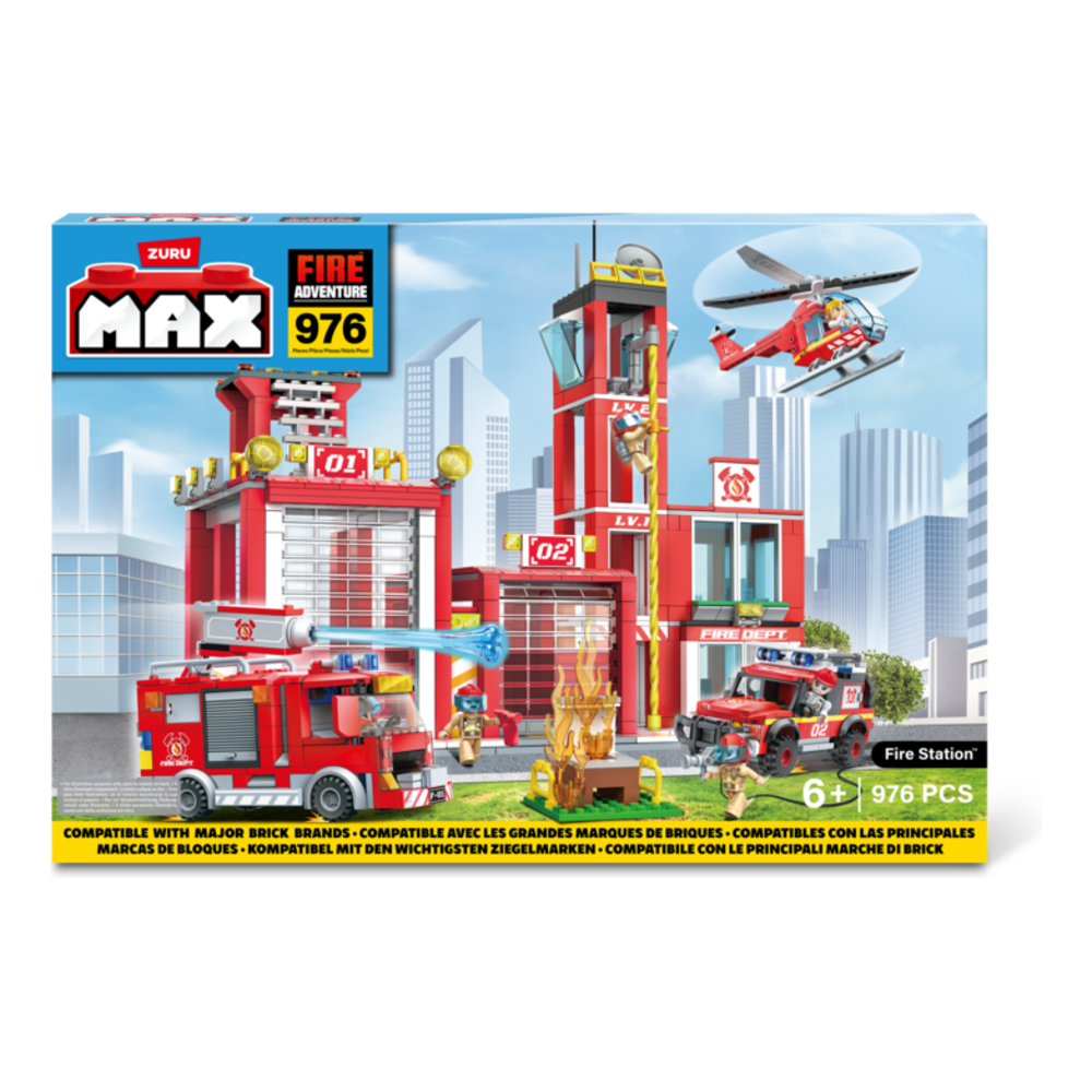 Max City 933 Brick Box Playset Series 1