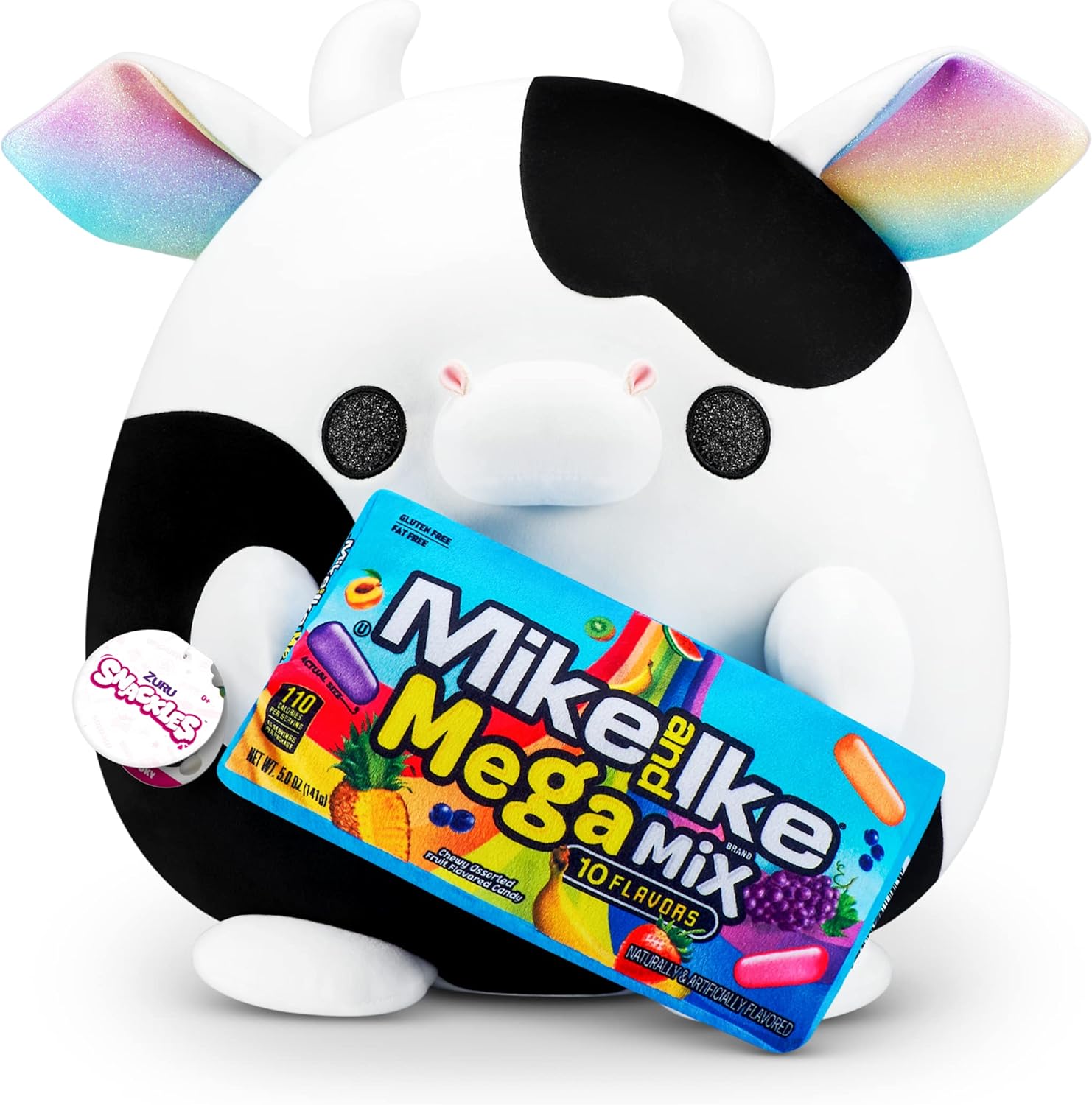 Snackles Medium Cow Series 1 Plush