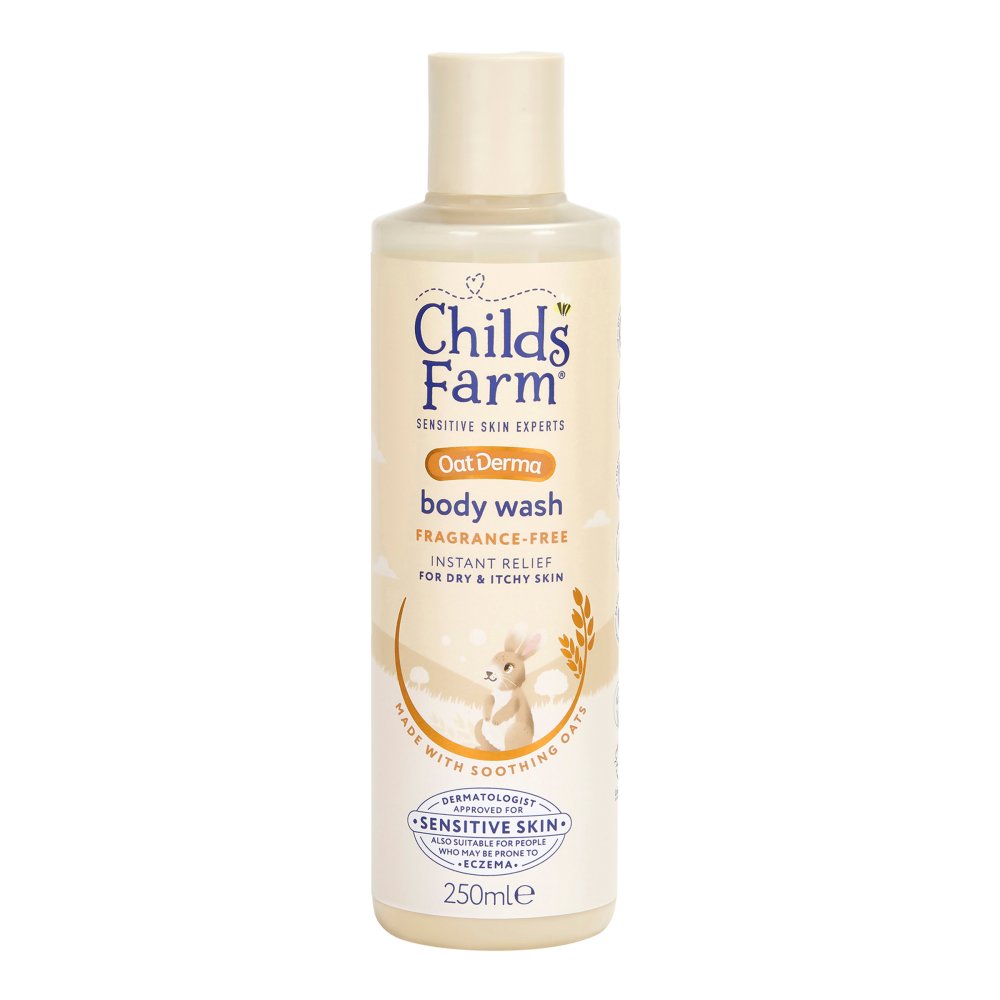 Childs Farm Oatderma Bodywash Fragrance Free 250ml