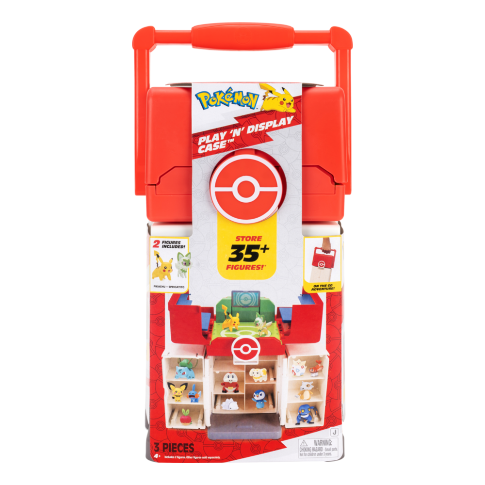 Pokemon Medium Playset Play N Display Case